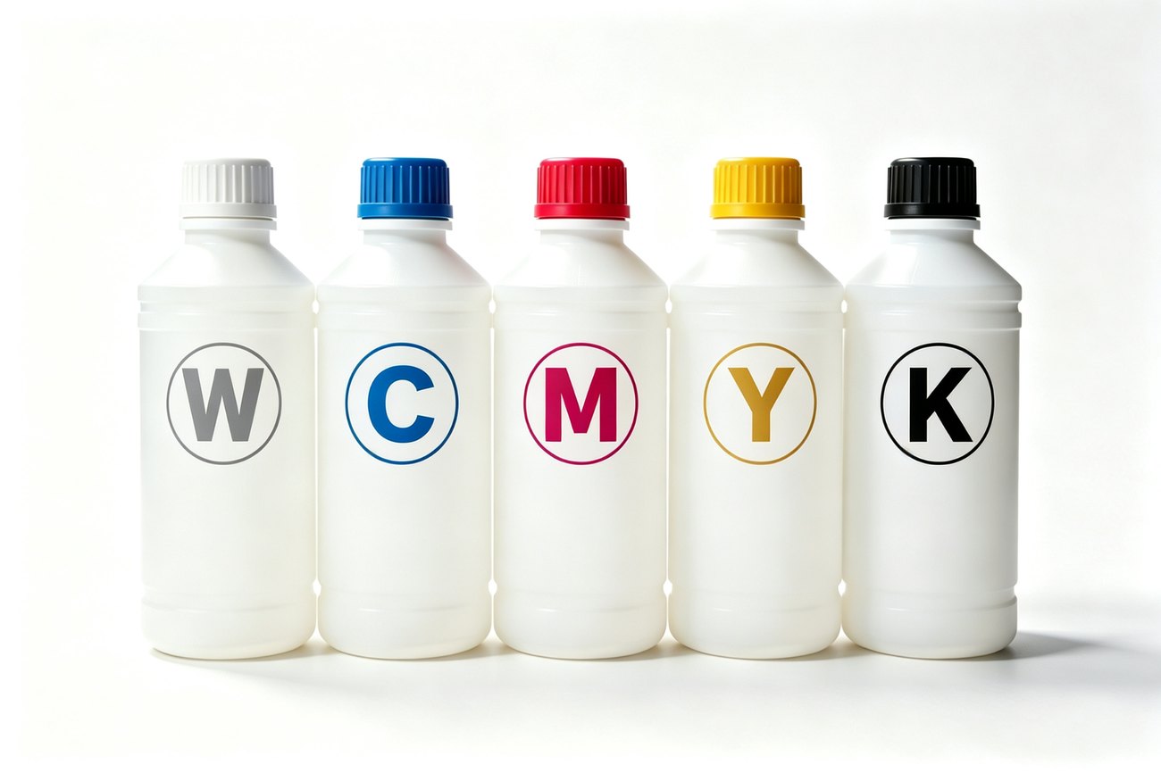 Tinta DTF WCMYK en envase 1L